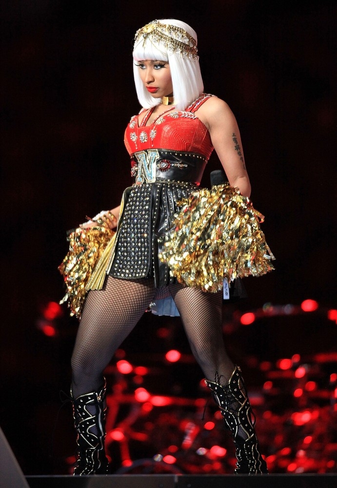 Cute Celebs Pantyhose: Nicki Minaj